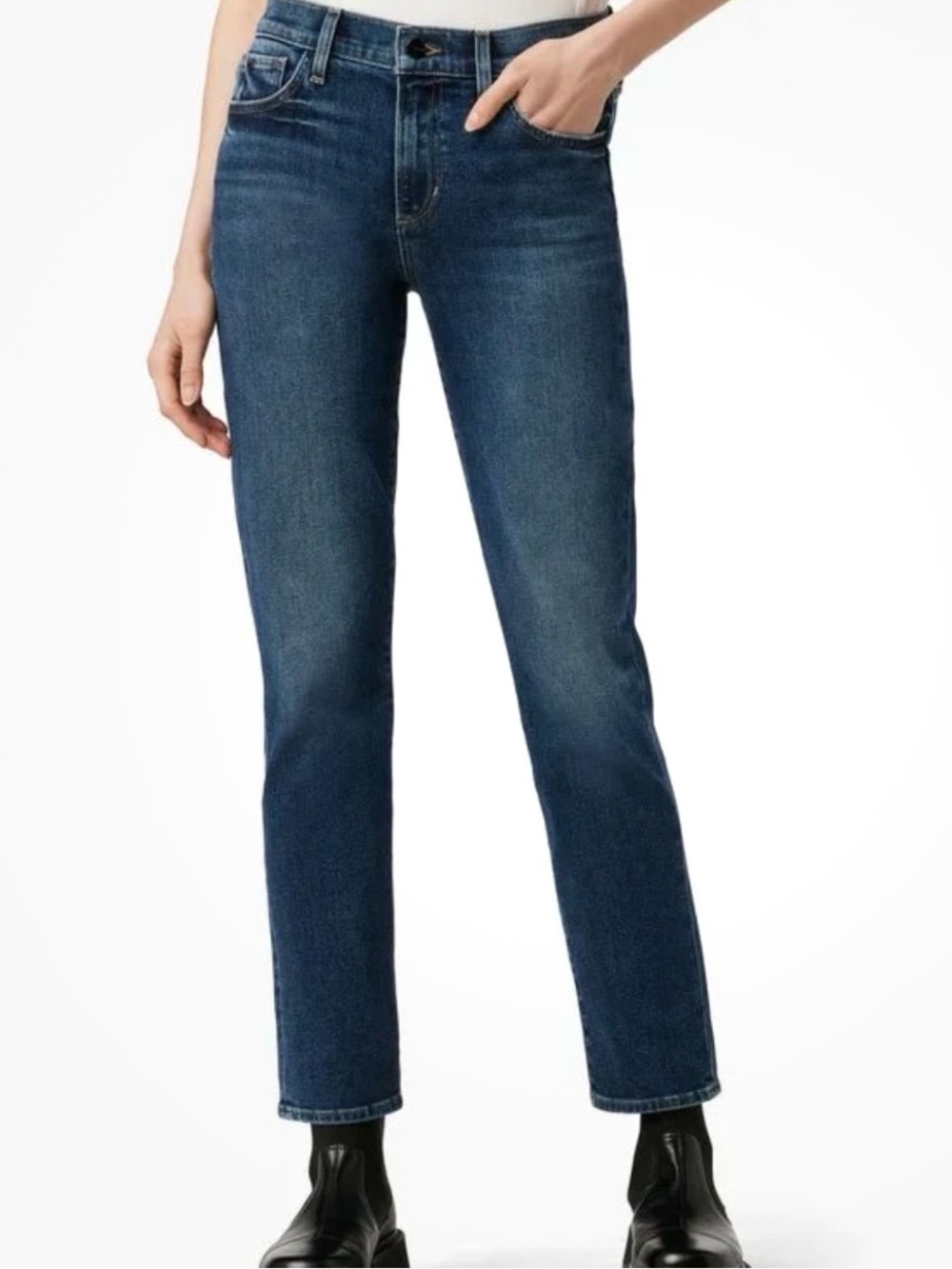 Joe’s Jeans mid-rise straight leg 30